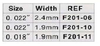 Размер крючка Crimpable F201-10