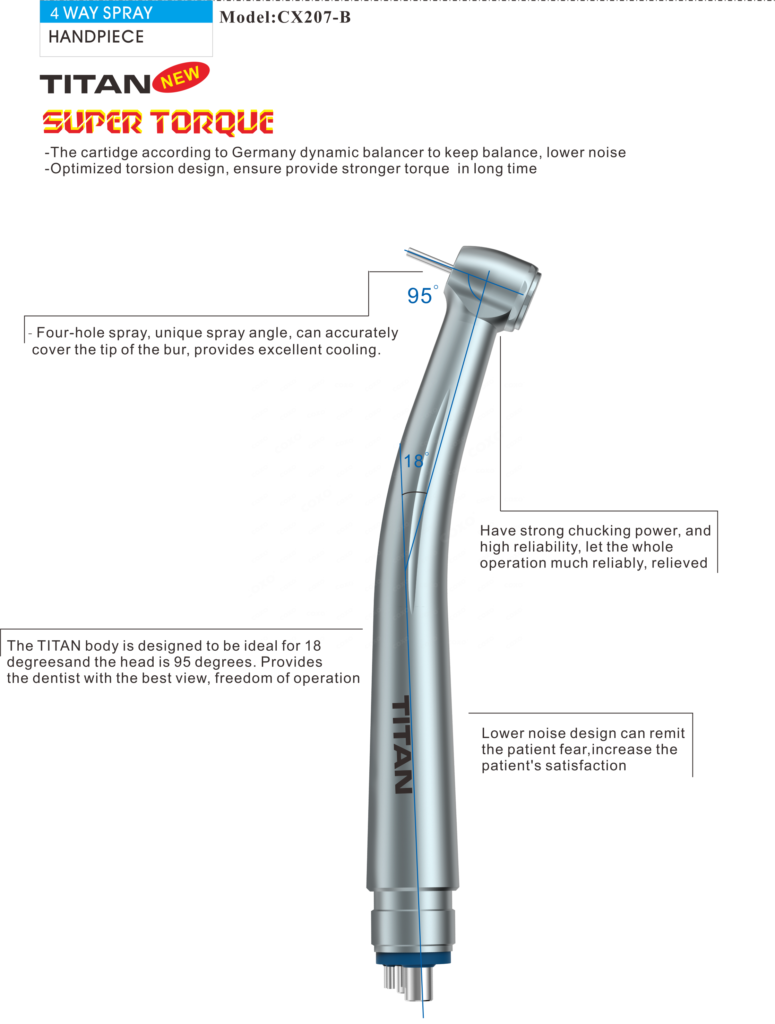  турбинный наконечник COXO