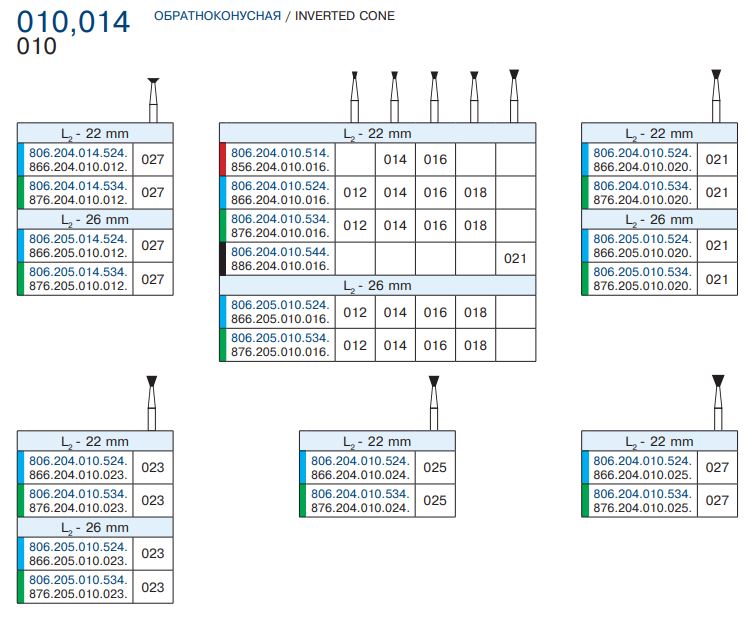 014 цветовая таблица