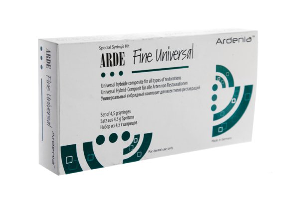 Arde Fine Universal (Арде Файн Універсал) набір (A2, A3, A3.5, OA2) 4 x 4.5 г - фотография . Купить с доставкой в интернет магазине Dlx.ua.