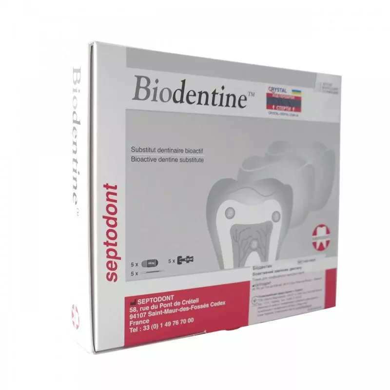 Biodentine (Біодентин) 1 капсула біоактивний замінник дентину, Septodont — Матеріали терапевтичні — photo 2