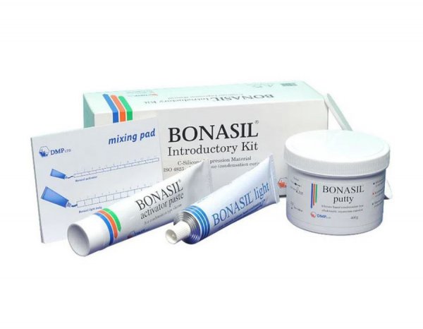 Bonasil C-silicone (Бонасіл С-силікон) 400 г + 60 мл + 40 мл - фото . Купити з доставкою в інтернет магазині Dlx.ua.