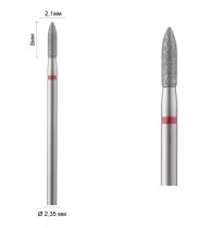 Бор прямий (циліндричний, стрілчастий кінець) DLX 249