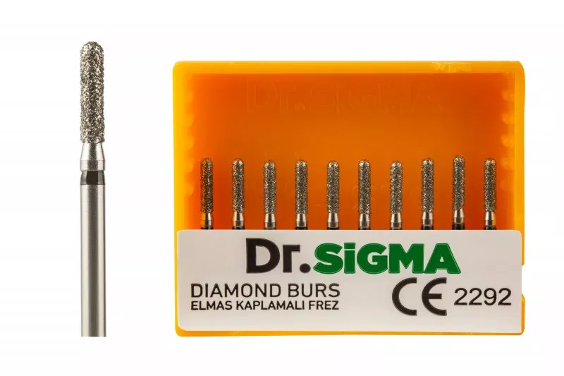 Sigmadent Asfarma Бор турбінний (циліндричний, напівсферичний) ASFARMA 314 140 — Терапевтичні інструменти — photo 3