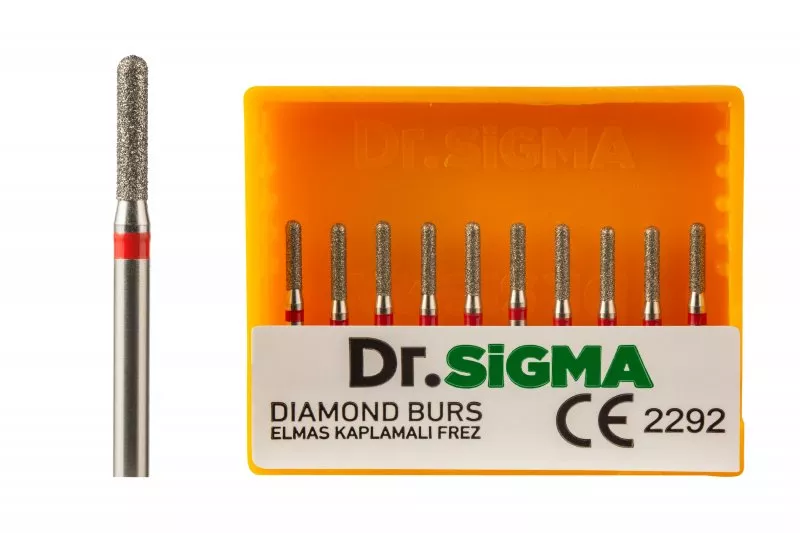 Sigmadent Asfarma Бор турбінний (циліндричний, напівсферичний) ASFARMA 314 140 — Терапевтичні інструменти — photo 2