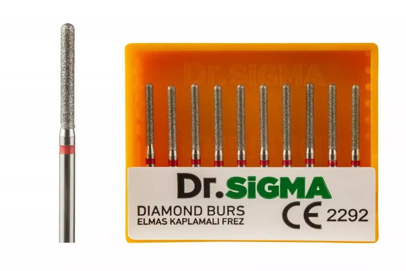 Sigmadent Asfarma Бор турбінний (циліндричний, напівсферичний) ASFARMA 314 142 — Терапевтичні інструменти — photo 2
