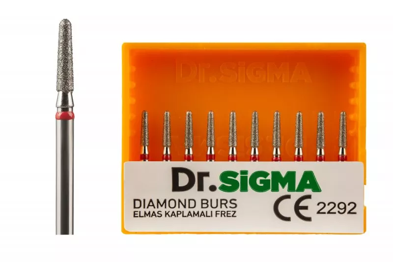Sigmadent Asfarma Бор турбінний (конусний, куполоподібний) ASFARMA 314 197 — Терапевтичні інструменти — photo 2
