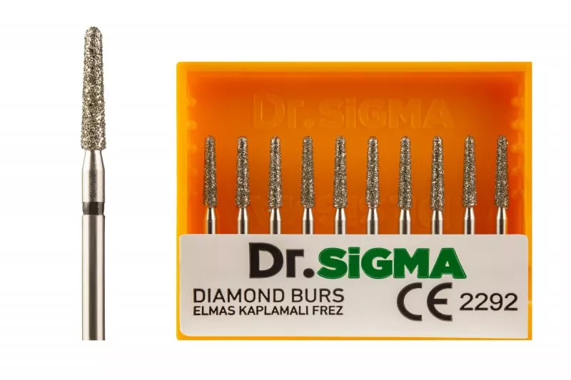 Sigmadent Asfarma Бор турбінний (конусний, куполоподібний) ASFARMA 314 198 — Терапевтичні інструменти — photo 2