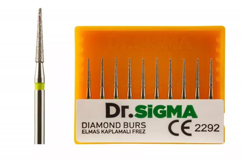Sigmadent Asfarma Бор турбінний (конусний, загостренний тонкий) ASFARMA 314 165 — Терапевтичні інструменти — photo 2