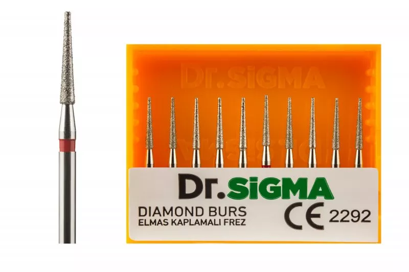 Sigmadent Asfarma Бор турбінний (конусний, загостренний тонкий) ASFARMA 314 165 — Терапевтичні інструменти — photo 3