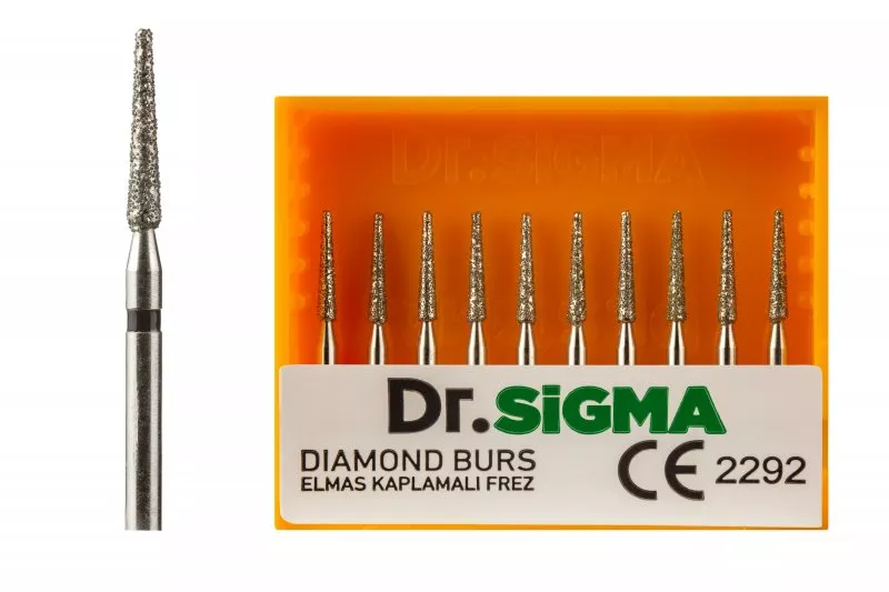 Sigmadent Asfarma Бор турбінний (конусний, загостренний тонкий) ASFARMA 314 165 — Терапевтичні інструменти — photo 6