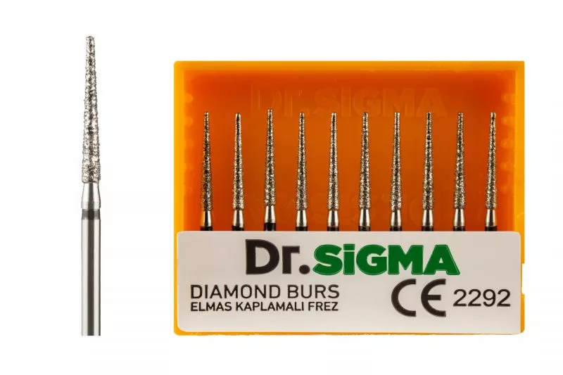 Sigmadent Asfarma Бор турбінний (конусний, загострений тонкий) ASFARMA 314 167 — Терапевтичні інструменти — photo 5