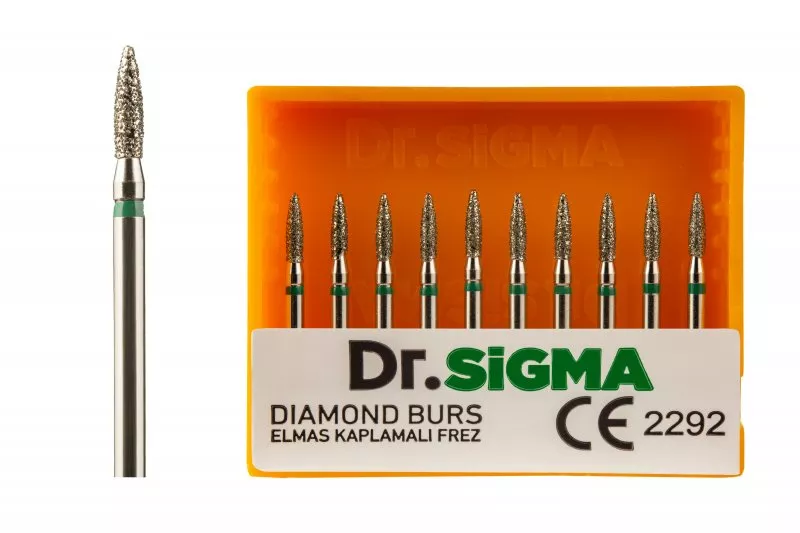 Sigmadent Asfarma Бор турбінний (полум'я) ASFARMA 315 243 — Терапевтичні інструменти — photo 3