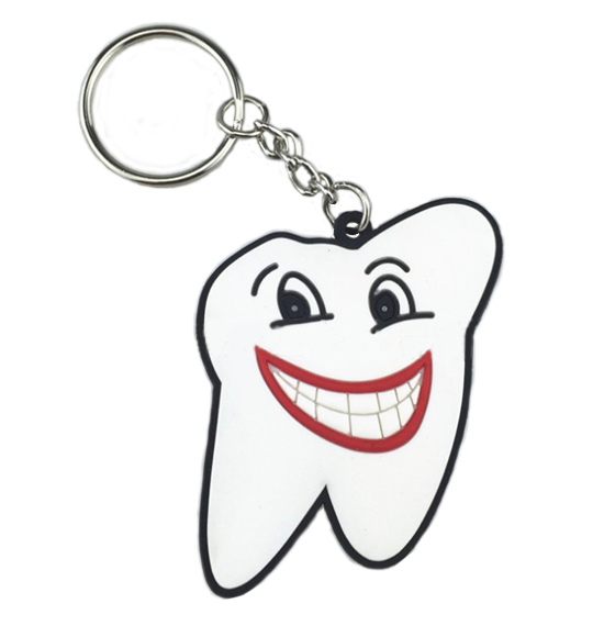 Брелок зуб веселая улыбка WJ-007 - фотография. Купить с доставкой в интернет магазине DLX 