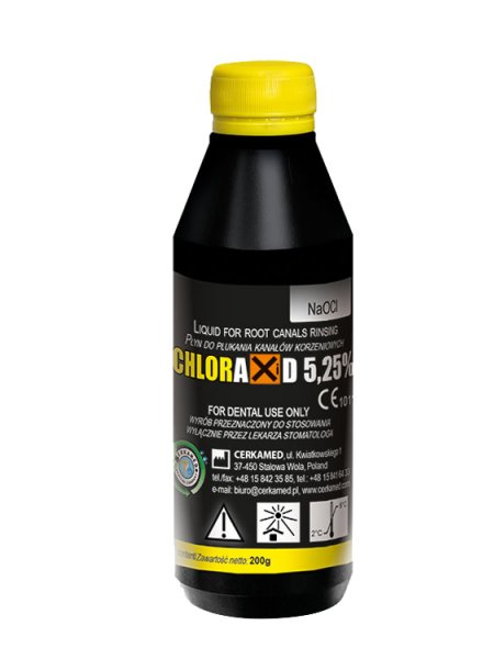 Chloraxid (Хлораксід) гіпохлорит натрію 5.25% 200 мл - фото . Купити з доставкою в інтернет магазині Dlx.ua.