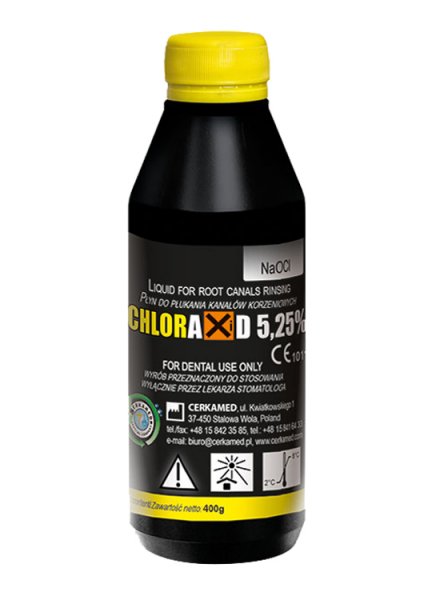 Chloraxid (Хлораксід) гіпохлорит натрію 5.25% 400 мл - фото . Купити з доставкою в інтернет магазині Dlx.ua.