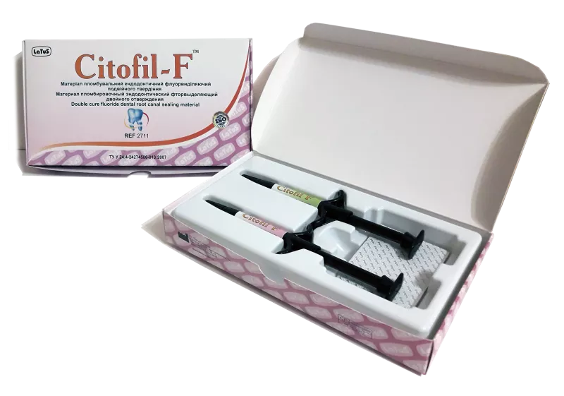 Латус Цітофіл фтор (Citofil-F) 3 г + 3 г — Матеріали терапевтичні — photo 2