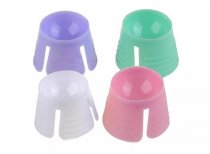 Cтаканчик для смешивания пластиковый 100 шт Розовый