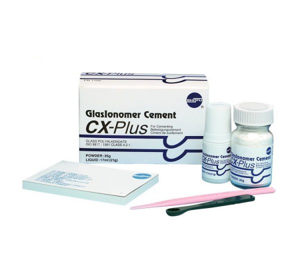 Cx-Plus Glasionomer cement (ЦХ-Плюс Глазіономер Цемент) 35 г + 17 мл - фото . Купити з доставкою в інтернет магазині Dlx.ua.