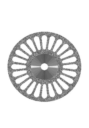 Диск алмазний 24 прорізи діаметр 22 мм - фотография . Купить с доставкой в интернет магазине Dlx.ua.