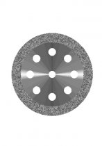 Диск алмазний обідок з вісьмома отворами діаметр 22 мм