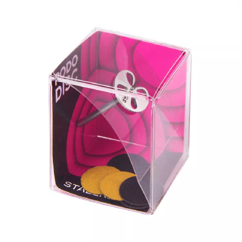 Staleks Диск педикюрний Pododisc PDset-15 15 мм і набір змінних файлів 180 грит 5 шт — Інструменти для манікюру — photo 2
