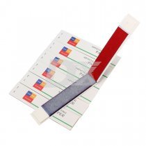 Артикуляционная бумага сине-красная 12 блокнотов 12 листов