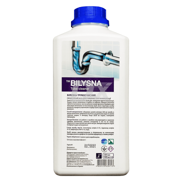 Білизна трубоочищувач 1 л - фото . Купити з доставкою в інтернет магазині Dlx.ua.