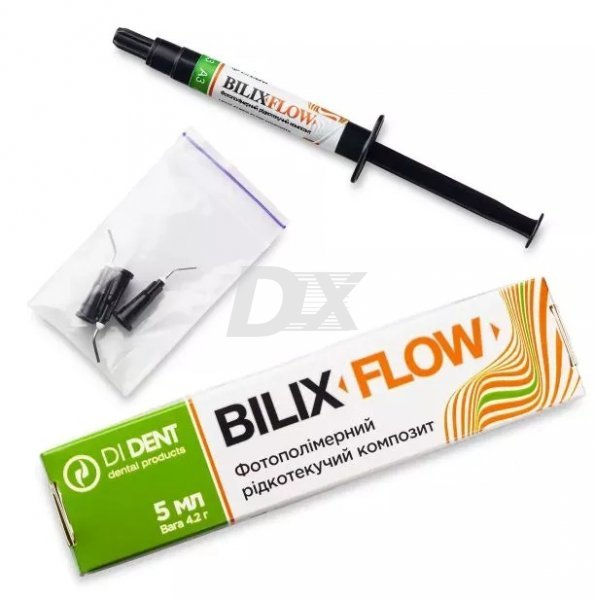 Биликс Флоу (Bilix Flow) рідкотекучий композит 4.5 г DA2 - фотография . Купить с доставкой в интернет магазине Dlx.ua.