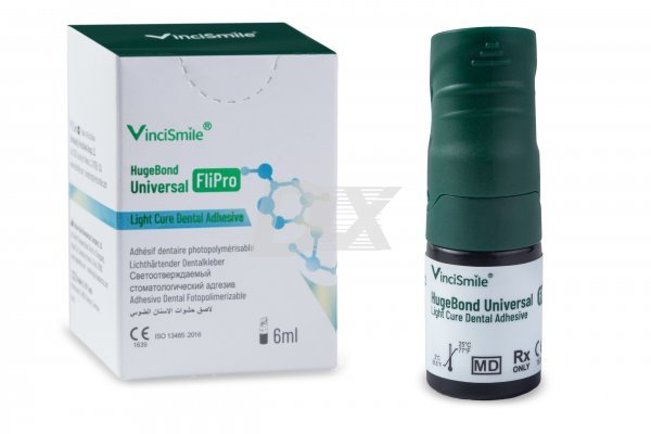 Бонд HugeBond Universal FliPro Light Cure 6 мл (придатний до 05.2026.) - фото . Купити з доставкою в інтернет магазині Dlx.ua.