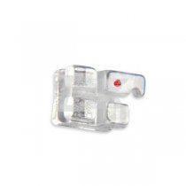 Брекети Roth керамічні прозорі 0.22 з гачками 20 шт верх + низ TT22-54