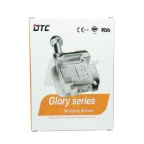 Брекети Roth mini Glory 0.22 самолігуючі з гачками 20 шт верх + низ SL22-24