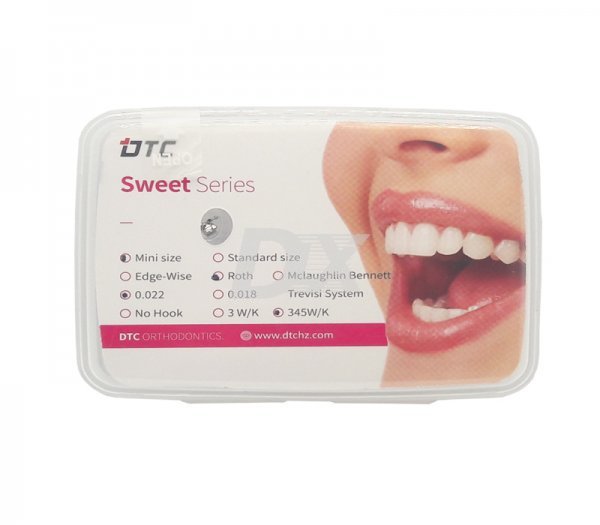 Брекети Roth mini SWEET 0.22 з гачками 20 шт верх + низ S22-24 - фото . Купити з доставкою в інтернет магазині Dlx.ua.