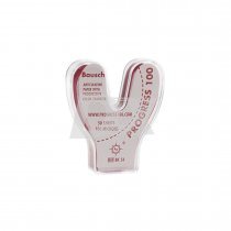 Папір артикуляційний Бауш (Bausch) BK54 підкова, червоний 100 мкм 50 шт