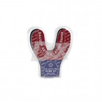 Папір артикуляційний Бауш (Bausch) BK81 синьо-червоний підкова 40 мкм 150 шт