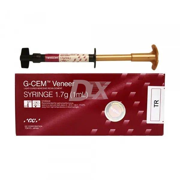 Цемент для фіксації вінірів GC G-cem Veneer 1.7 г Translucent - фотография . Купить с доставкой в интернет магазине Dlx.ua.