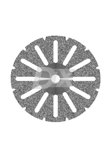 Диск алмазний 12 прорізів акрил діаметр 22 мм - фото . Купити з доставкою в інтернет магазині Dlx.ua.