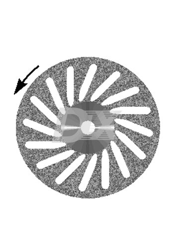 Диск алмазний косий проріз діаметр 22 мм - фото . Купити з доставкою в інтернет магазині Dlx.ua.