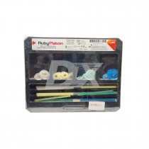 Диски 14 мм / Смужки полірувальні RubyPlaton набір асорті