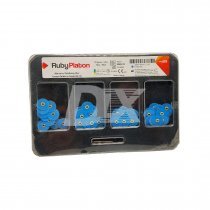 Диски полірувальні RubyPlaton сині 80 шт