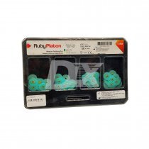 Диски полірувальні RubyPlaton зелені 80 шт