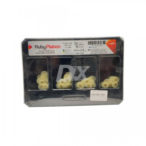 Диски полірувальні RubyPlaton жовті 80 шт - фотография . Купить с доставкой в интернет магазине Dlx.ua.