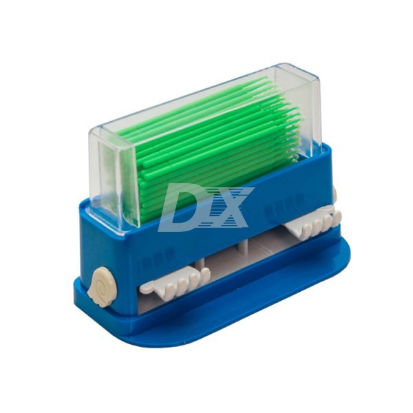 Диспенсер для аплікаторів синій - фото . Купити з доставкою в інтернет магазині Dlx.ua.