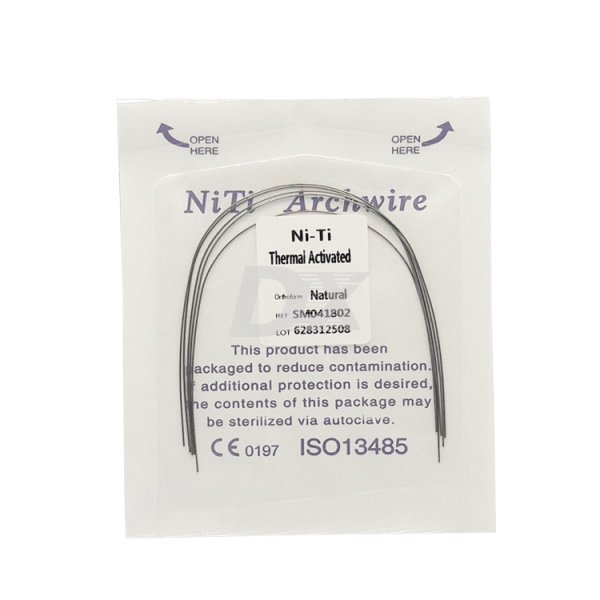 Дуга Niti термоактивова овальна 0.018 верхня щелепа N221-18U 5 шт - фотография . Купить с доставкой в интернет магазине Dlx.ua.