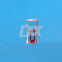 Ендоблок тренувальний, два канали пофарбований з гранулемою HST-N4-02