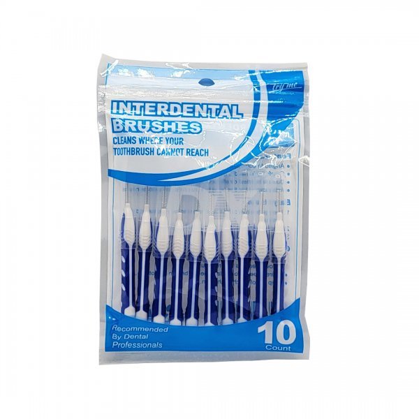 Щітки міжзубні (силіконова ручка) GT0920D 10 шт - фото . Купити з доставкою в інтернет магазині Dlx.ua.