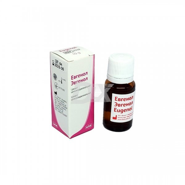 Евгенол (Eugenolum) 10 мл - фото . Купити з доставкою в інтернет магазині Dlx.ua.