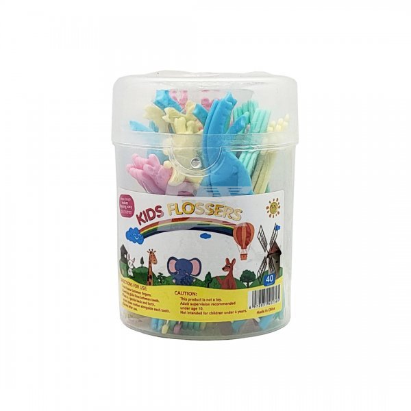 Флосс з тримачем Дитячий GT0851D 40 шт - фото . Купити з доставкою в інтернет магазині Dlx.ua.
