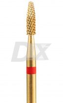 Фреза 305002 дрібна хрестоподібна червона для лівші