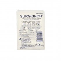 Гемостатична губка SURGISPON 80х50х10 мм 1 шт